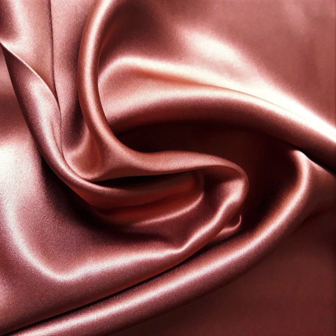 Crêpe satin Brique - CB10300128