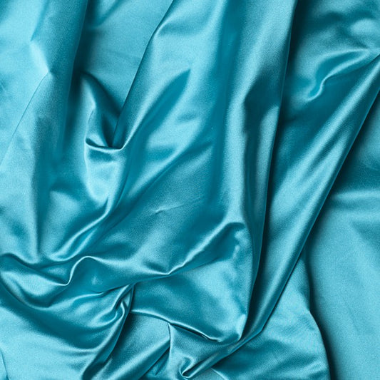 Turquoise Duchess Satin - C100288/288